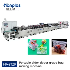 HP-2TZP Taşınabilir sürgülü fermuarlı üzüm torbası yapma makinesi